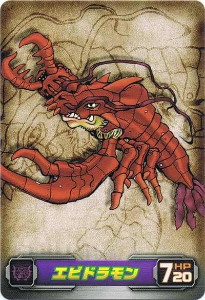 Ebidramon artwork (promo)