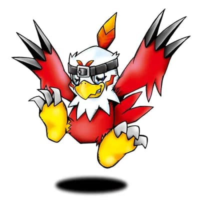 Hawkmon portrait