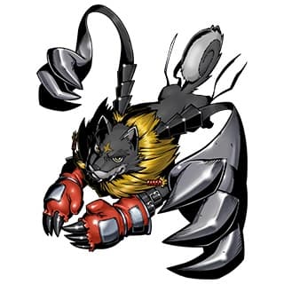 Black Gaogamon portrait