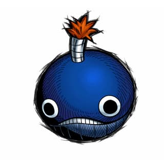 Bombmon portrait