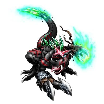 Dark Tyranomon (X-Antibody) portrait