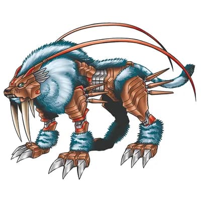 Dinotigermon portrait