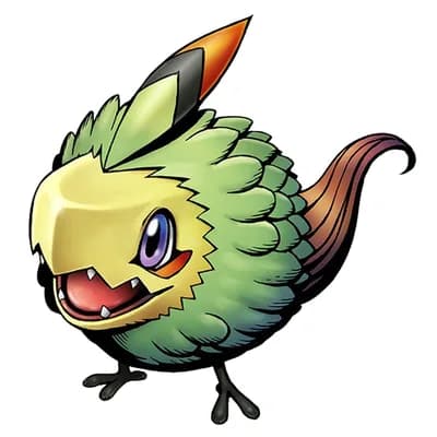 Fluffymon portrait
