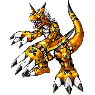 Growmon (Orange) portrait