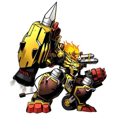 Heavy Leomon portrait