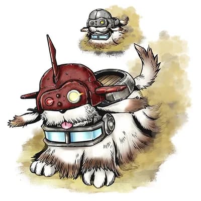 Komondomon portrait