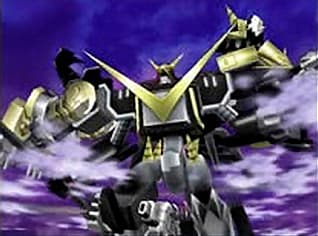 Mega Black Shoutmon X7 portrait