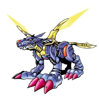 Metal Garurumon portrait