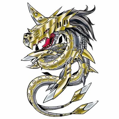 Metal Seadramon portrait