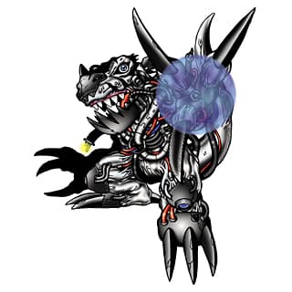 Metal Tyranomon portrait