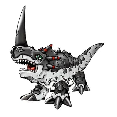 Monochromon portrait
