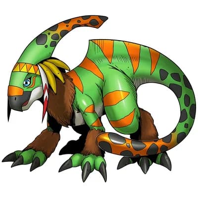 Parasaurmon portrait