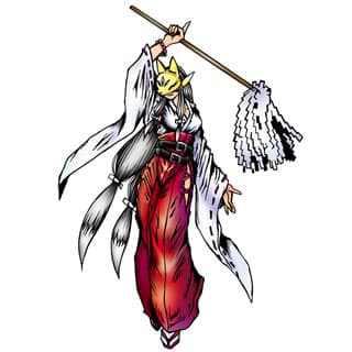 Sakuyamon(Miko Mode) portrait