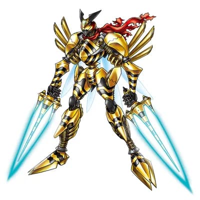 Tiger Vespamon portrait