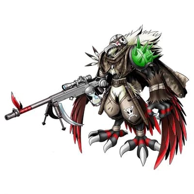 Vulturemon portrait