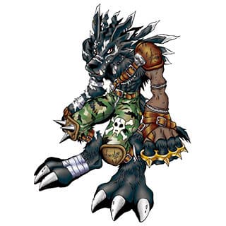 Were Garurumon (Black) portrait