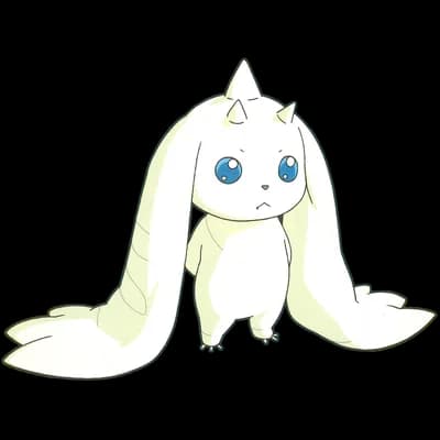 White Lopmon portrait