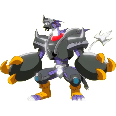 Xros Up Arresterdramon (Metal Tyranomon) portrait